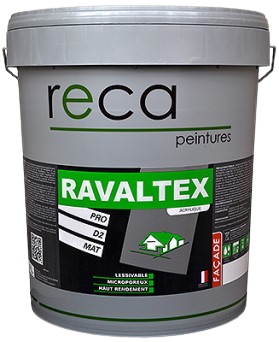 ravaltex peinture pour façades recapeintures