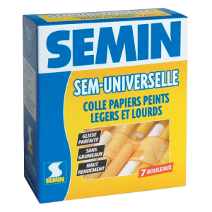 Semin sem universelle colle à papiers peints distributeur semin var